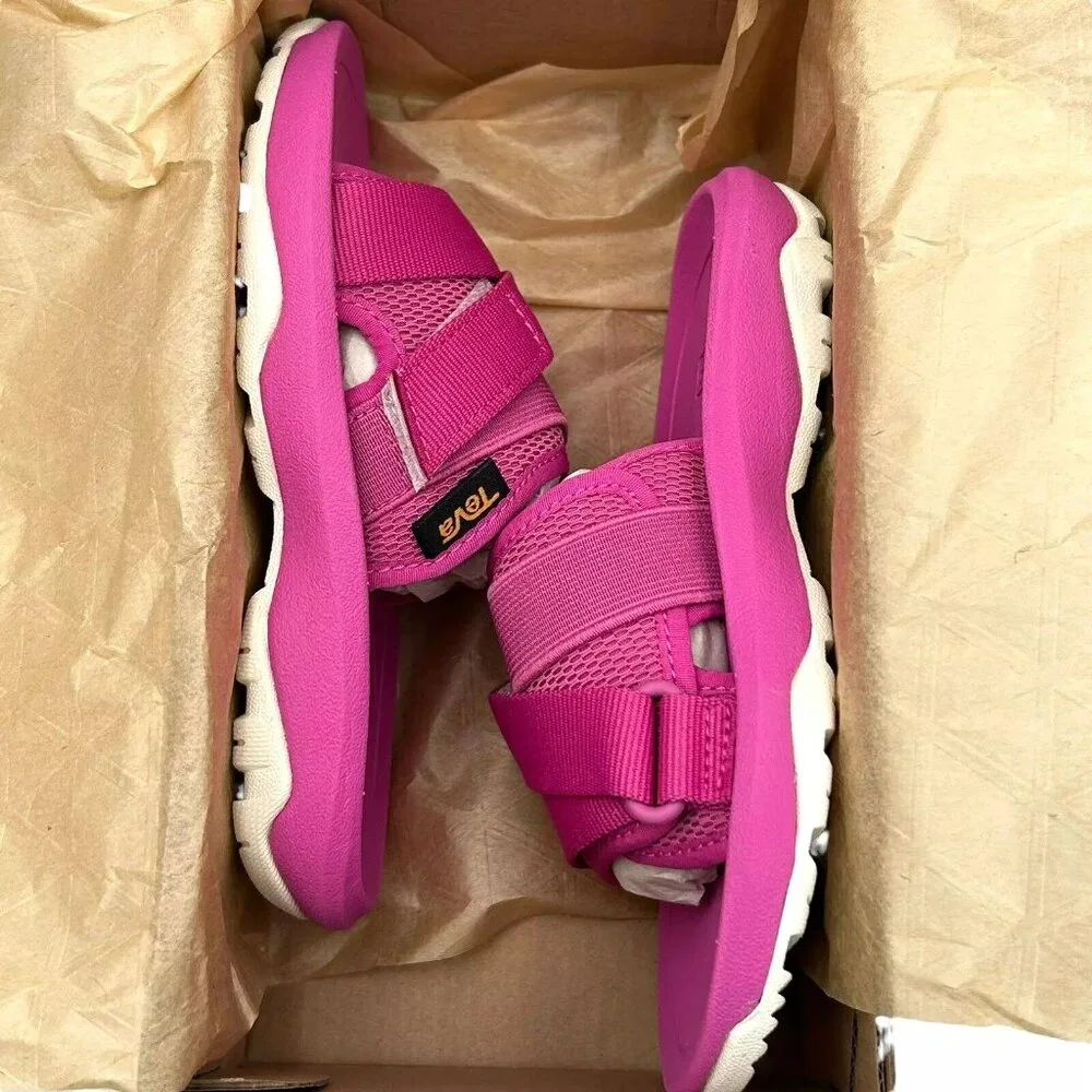 Teva Hurricane Toddler Girl's Verge Slide Sandal Size 9 Pink EVA-Foam Midsole‎